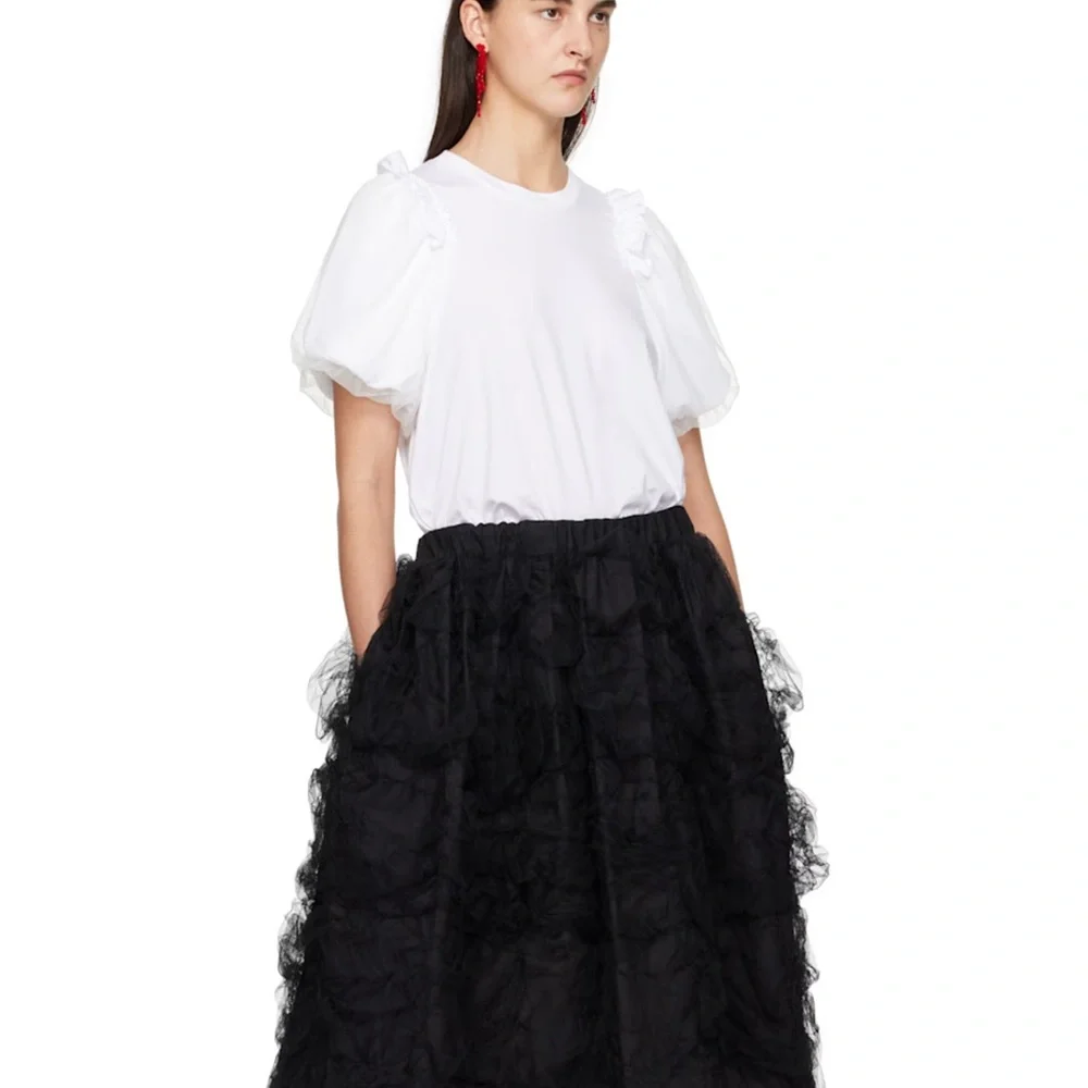 Simone Rocha Puff Sleeve Top - Picture 3 of 6